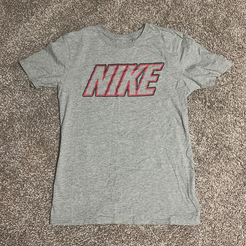 Grey Nike shirt